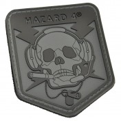 Нашивка-патч Hazard 4 Special Operator Skull (черный) — основное фото