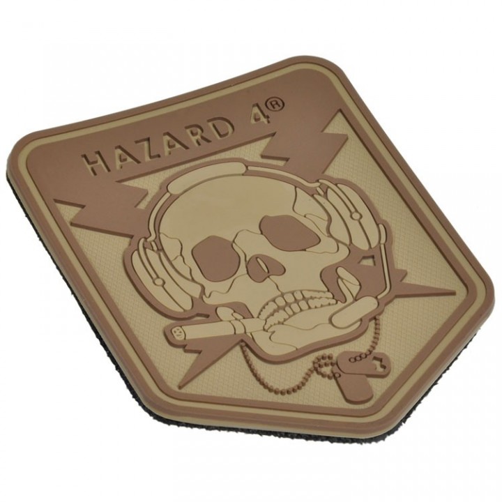 Нашивка-патч Hazard 4 Special Operator Skull (койот)