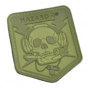 Нашивка-патч Hazard 4 Special Operator Skull (зеленый) — основное фото