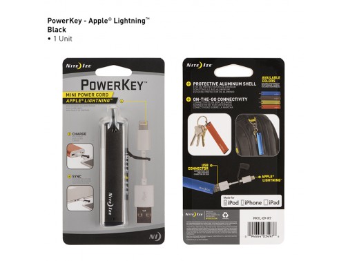 Мини-шнур Nite Ize PowerKey Lightning