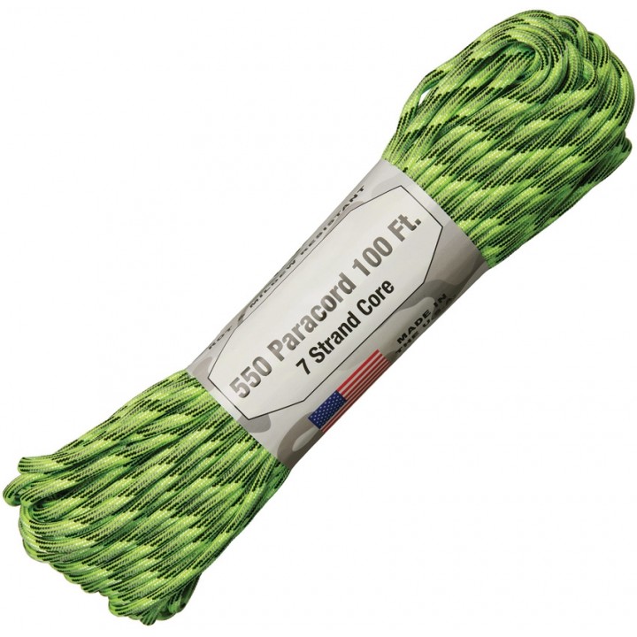 Паракорд Atwood Rope MFG 550, 30 м (Radioactive)