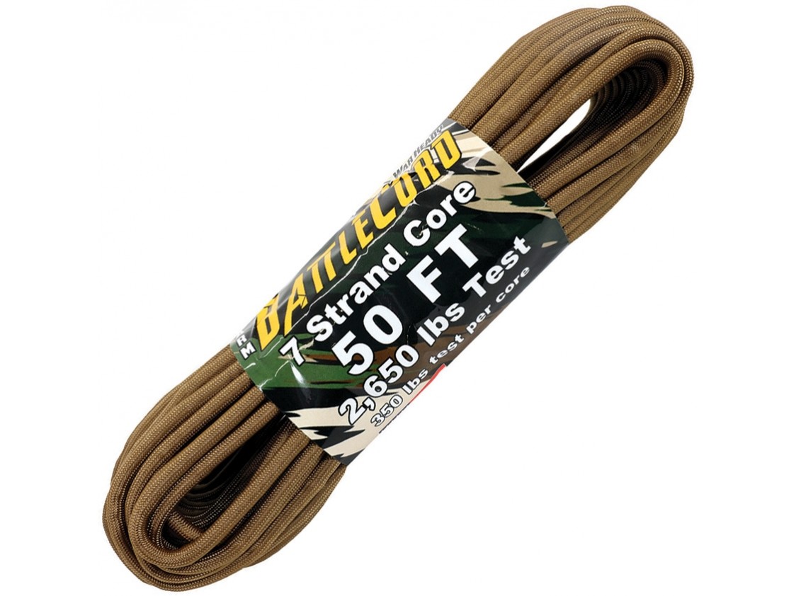 Шнур Atwood Rope MFG BattleCord, 15 м (койот)