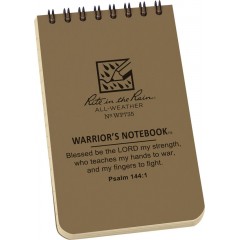 Rite in the Rain тактический непромокаемый всепогодный блокнот Warriors Notebook