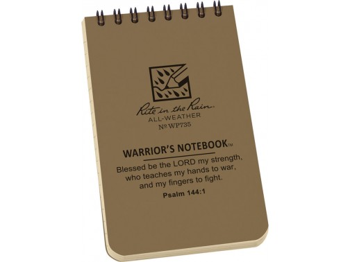 Rite in the Rain тактический непромокаемый всепогодный блокнот Warriors Notebook