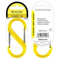 Карабин Nite Ize S-Biner #4 пластик (желтый)
