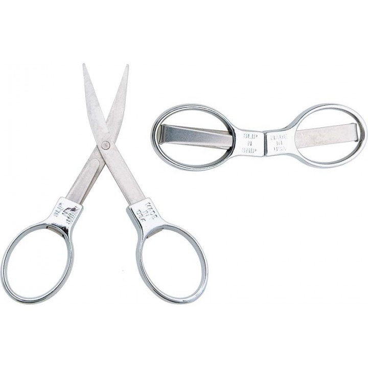 Складные ножницы Slip-N-Snip (серебристый)