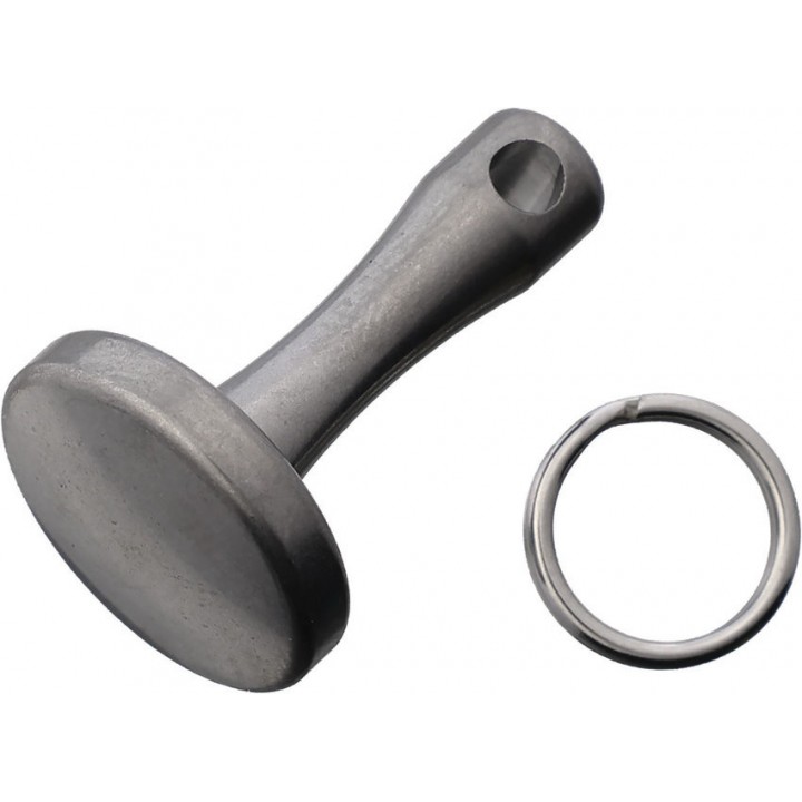 Tec Accessories петля-пуллер для молнии из титана Zip-Ti Zipper Pull (Stonewash)