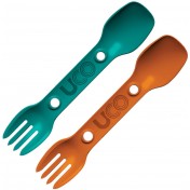 UCO набор туристических спорков (ложка-вилка) Two Pack Utility Spork (Teal) — основное фото