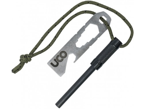 UCO туристическое огниво с мультитулом Survival Fire Striker (Black)