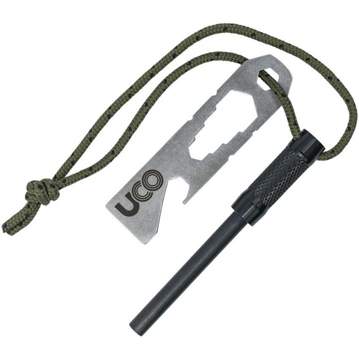 UCO туристическое огниво с мультитулом Survival Fire Striker (Black)