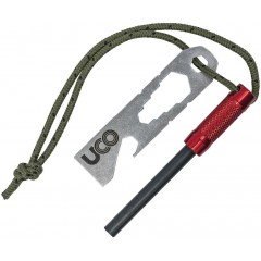 UCO туристическое огниво с мультитулом Survival Fire Striker (Red)