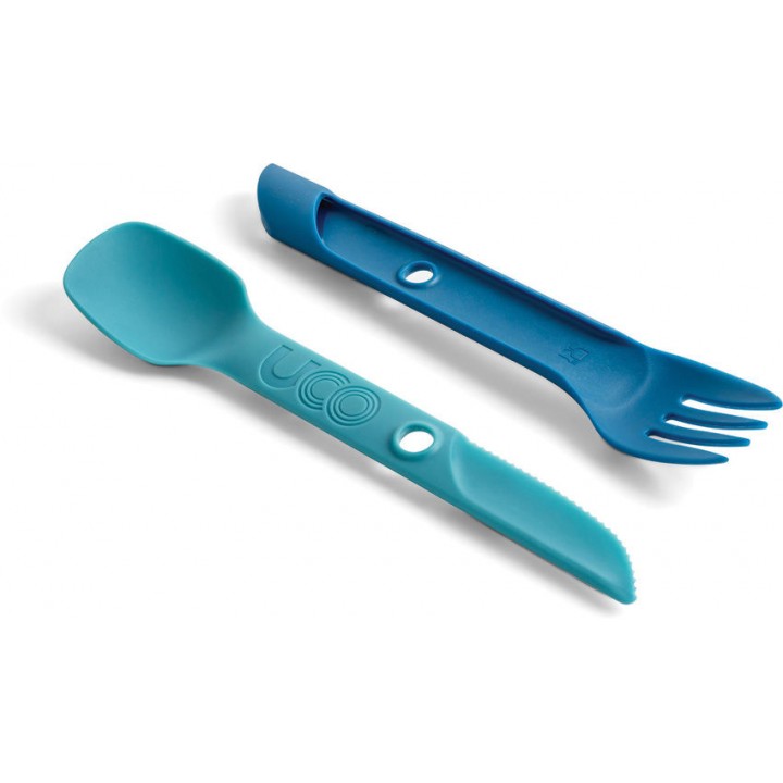 UCO туристический набор столовых приборов Switch Spork Utensil Set (Blue)