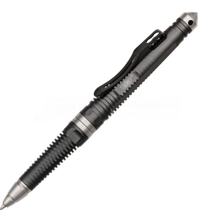Тактическая ручка UZI Tactical Defender 8 (серый)