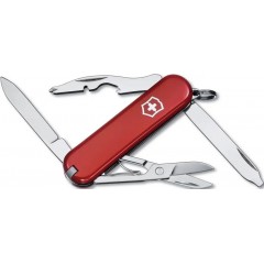 Нож-брелок Victorinox Rambler, 58 мм, 10 функций, красный