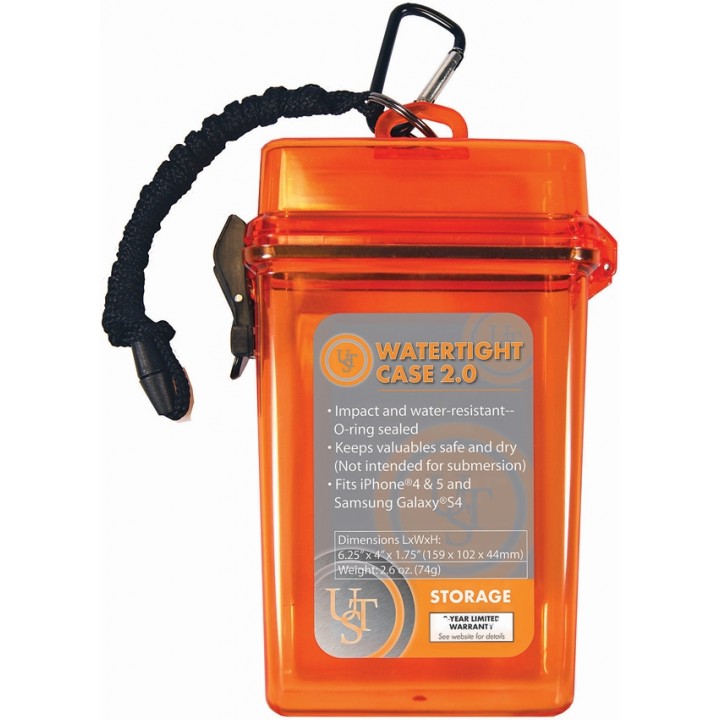 Контейнер Ultimate Survival Watertight 2.0 (оранжевый)