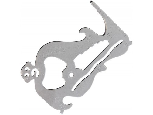 Zootility универсальный мультитул-кредитка Pocket Monkey Basic Multi Tool