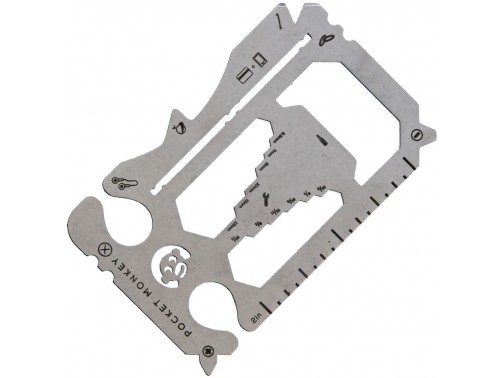 Zootility универсальный мультитул-кредитка Pocket Monkey-X Multi Tool