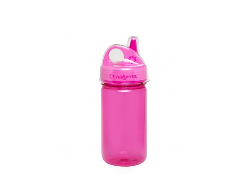 Бутылка Nalgene Grip-n-Gulp с крышкой (розовый)