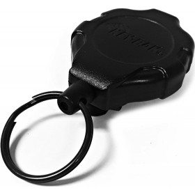 Ретрактор с автофиксацией на клипсе c кольцом для ключей KEY-BAK Ratch-It SD, трос 90 см