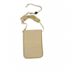 Дорожный кошелек-карман на шею для денег и документов Tatonka Skin Neck Pouch RFID B (Natural)