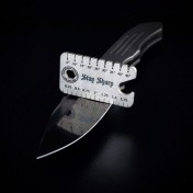 Армейский жетон-мультитул Audacious Concept Dog Tag 3.0 Anglefinder (Black) — дополнительное фото