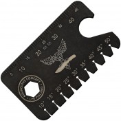 Армейский жетон-мультитул Audacious Concept Dog Tag 3.0 Anglefinder (Black) — дополнительное фото