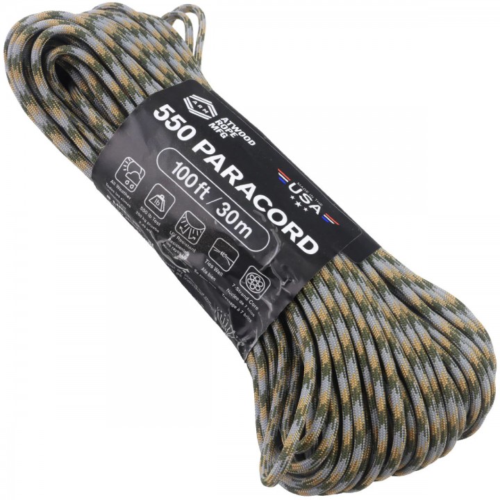 Паракорд Atwood Rope MFG 550 ACU, 30 м