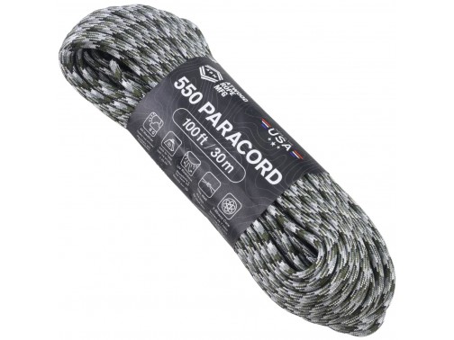 Паракорд Atwood Rope MFG 550 Siberian Camo, 30 м
