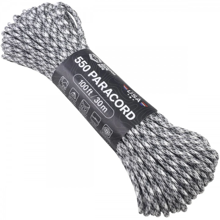 Паракорд Atwood Rope MFG 550 Snow Camo, 30 м