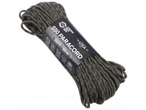 Паракорд Atwood Rope MFG 550 Digital Woodland, 30 м