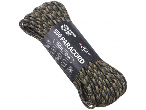 Паракорд Atwood Rope MFG 550 Forest Camo, 30 м