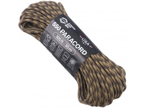 Паракорд Atwood Rope MFG 550 FDE Camo, 30 м