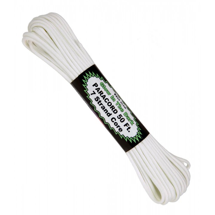 Светящийся в темноте паракорд Atwood Rope MFG 550 Glow, 15 м