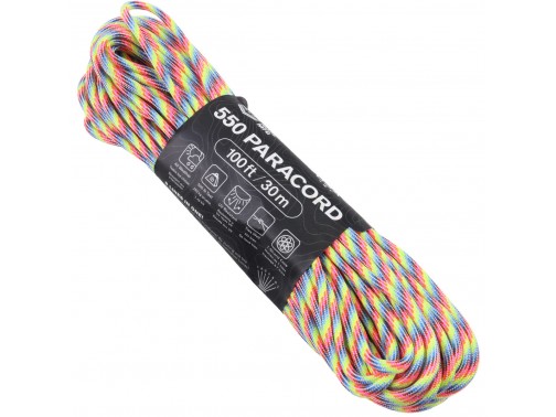 Паракорд Atwood Rope MFG 550 Light Stripes, 30 м