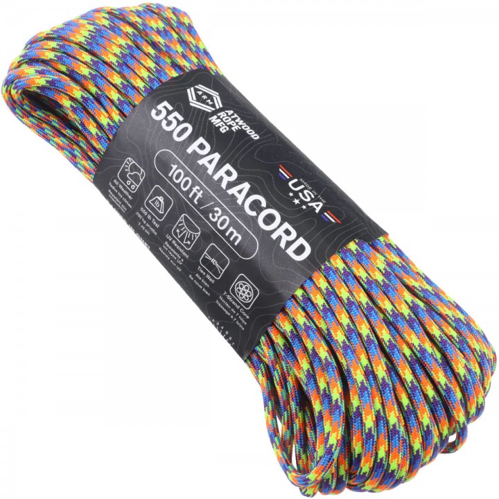Паракорд Atwood Rope MFG 550 Jaw Breaker, 30 м