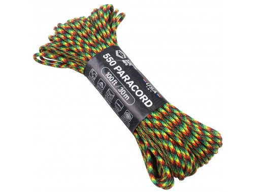 Паракорд Atwood Rope MFG 550 Jamaican, 30 м