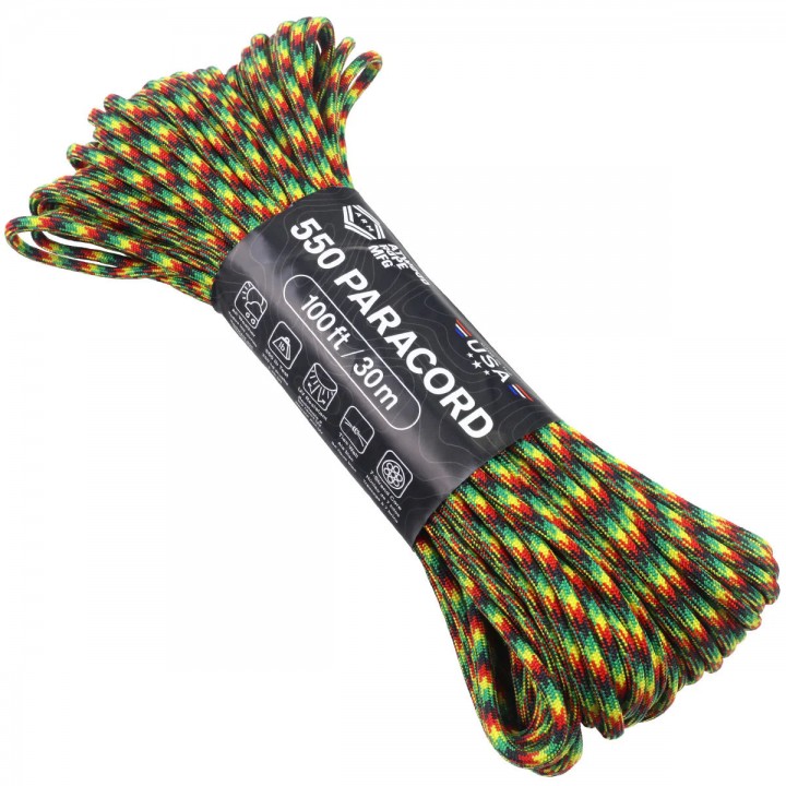 Паракорд Atwood Rope MFG 550 Jamaican, 30 м