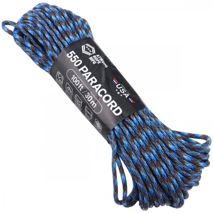 Паракорд Atwood Rope MFG 550 Abyss, 30 м