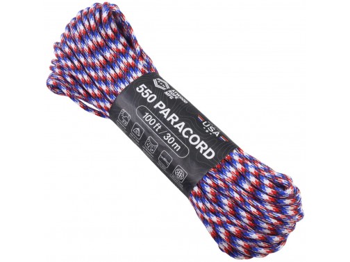 Паракорд Atwood Rope MFG 550 Old Glory, 30 м