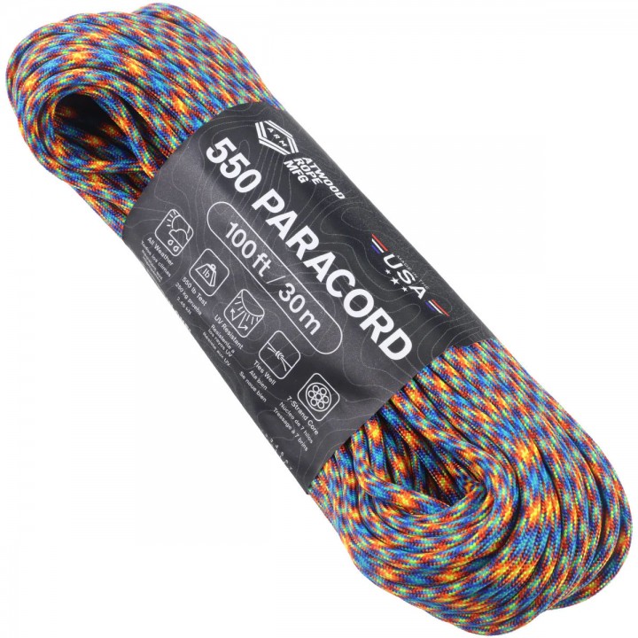 Паракорд Atwood Rope MFG 550 Fire &amp; Ice, 30 м
