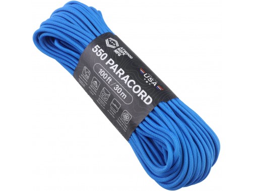 Паракорд Atwood Rope MFG 550 Blue, 30 м