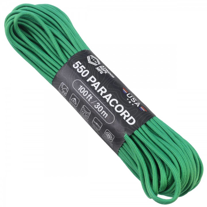 Паракорд Atwood Rope MFG 550 Green, 30 м