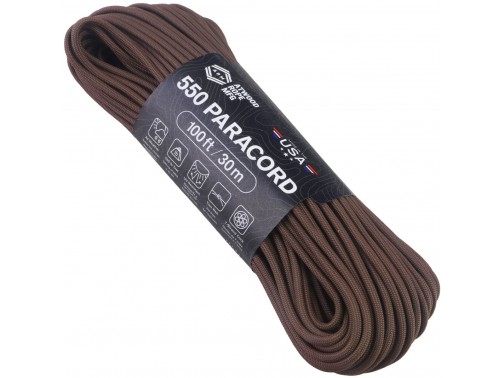 Паракорд Atwood Rope MFG 550 Brown, 30 м
