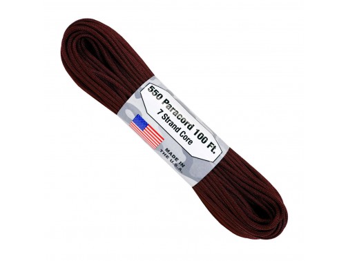 Паракорд Atwood Rope MFG 550 Maroon, 30 м
