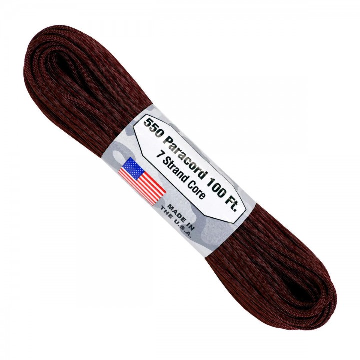 Паракорд Atwood Rope MFG 550 Maroon, 30 м