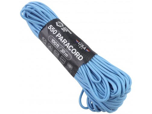 Паракорд Atwood Rope MFG 550 Carolina Blue, 30 м