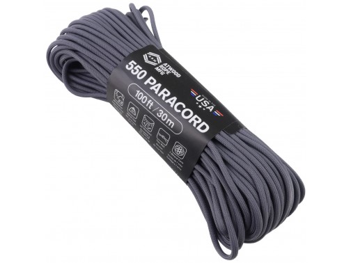 Паракорд Atwood Rope MFG 550 Graphite, 30 м