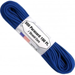 Паракорд Atwood Rope MFG 550 Royal Blue, 30 м