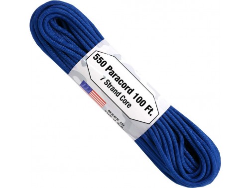 Паракорд Atwood Rope MFG 550 Royal Blue, 30 м