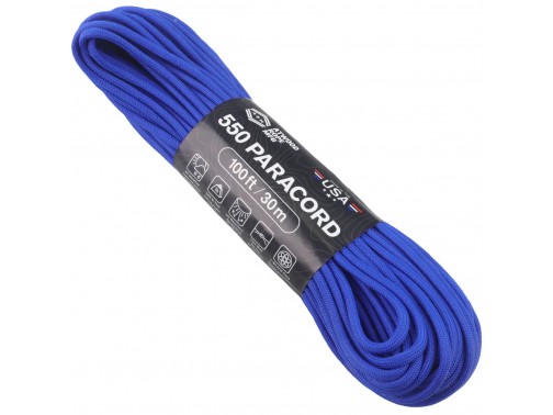 Паракорд Atwood Rope MFG 550 Ultramarine Blue, 30 м